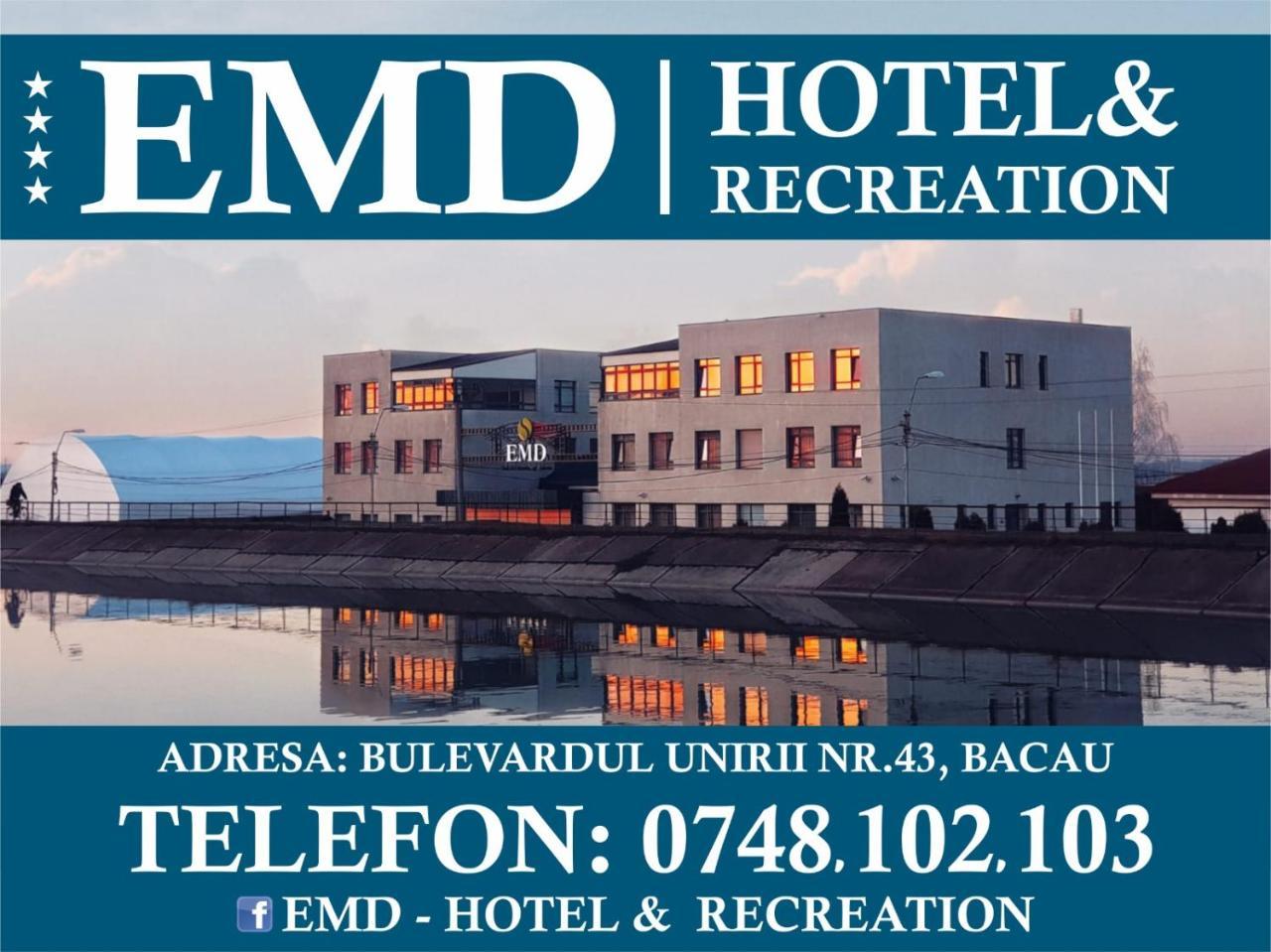 Hotel EMD Bacău Exterior foto